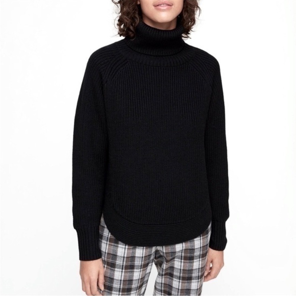 Wilfred Free Asianna Turtleneck Sweater Black Size Small Aritzia #68106